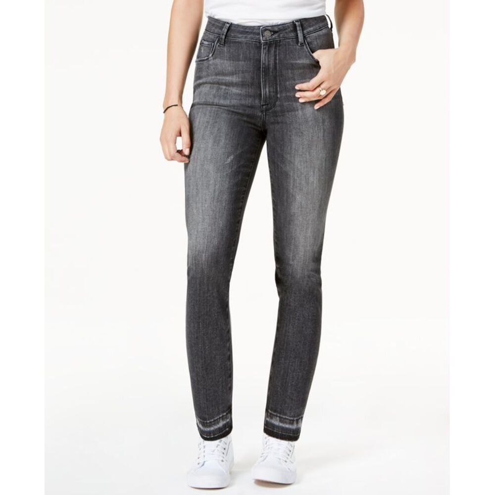 M1858 Audrey High Rise Slim Straight Leg Jeans
